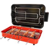 Uğur Katmer Sanayi Elektrikli Izgara (Krom Rezistans) Uğur Katmer - Kırmızı