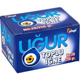Uğur Toplu İğne 28/250 Renkli Başlıklarla Dikiş ve El İşi Projeleri İçin 250 Gr