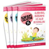 Uğurböceği Yayınları Kafayı Çalıştır Seti (4 Kitap) - Zor Seviye