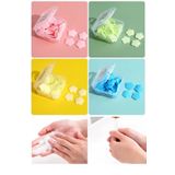 UĞURDAN 4'lü Paket 400 Yaprak Parfümlü Sihirli Kağıt Sabun Öğrenci Çocuk Okul Dezenfektan El Sabunu