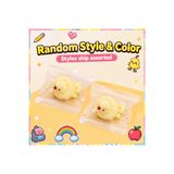 UĞURDAN Sevimli Civciv Sukuşi Oyuncak Tekli Taba Yumuşak Stres Oyuncağı Squishy Oyuncak Çocuk Oyuncağı Tekli