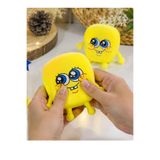 UĞURDAN Sünger Bob Yumuşak Sıkma Stres Oyuncağı Squishy Sukuşi Elastik Anti Stres Oyuncak Sarı Tekli