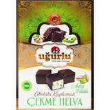 Uğurlu Antep Fıstıklı Çikolata Kaplı Çekme Helva 160GR - 160 gr