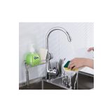 ugursepeti Mutfak Banyo Duş Musluk Üstü Rafı Sabun Sünger Askısı Raf Tek Kat