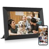 Uhale 32 GB depolama 10.1 inç dijital fotoğraf çerçevesi, elektronik WiFi, SD kart yuvası, bilgisayar IPS dokunmatik ekran, HD ekran, otomatik döndürme,