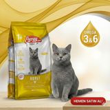 Uhel Energy Adult Tavuklu Yetişkin Kedi Maması 2,5 KG - Omega 3&6 Tüy Sağlığı Destekli