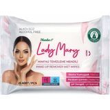 Uhel Lady Mary Make-Up Remover Wet Wipes 25 Adet – Alkolsüz, Hassas Ciltlere Uygun Makyaj Temizleme Mendili