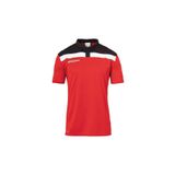 Uhlsport 1002213 Kırmızı Siyah Erkek T-shirt