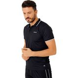 Uhlsport Erkek Polo Yaka T-Shirt Marx - Siyah