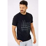 Uhlsport Erkek Tişört Pamuk Pulse M Siyah