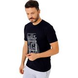 Uhlsport Erkek V Yaka Tişört B. Pamuk Cross 3211112 - Siyah
