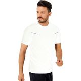 Uhlsport Erkek V Yaka Tişört Pamuk Simple M 3221109 - Beyaz - 2XL