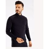 Uhlsport Erkek Yarım Fermuar Sweat Poly. Kevin Siyah 3202319 - 2XL