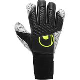 Uhlsport Kaleci Eldiveni Supergrip+ Flex Frame Carbon - Siyah - 9