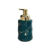 UHRLGHS El Sabunu Dispenseri Banyo El Sabunu Dispenseri 320 ml Mutfak için Altın Pompalı Bulaşık Sabunluğu Modern Sıvı Bulaşık Dispenserleri Şişe Sabunluk Sabunluk Sabun Di(Yeşil)