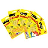 UHU Patafix Sarı 5 Adet Katı Yapıştırıcı Güçlü Yapışma Özelliği ile Etkili Kullanım