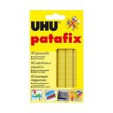 UHU Sarı Patafix Yapıştırıcı 80 Adet Yüzeylerde İz Bırakmayan Hamur Yapıştırıcı