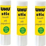 Uhu Stick Yapıştırıcı 21 Gram ( 3 Adet ) UHU40869 - Şeffaf - Gramaj