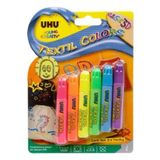 UHU Textil Colors Orginal UHU38985 Kabaran 3D Kumaş Süsleme Boyası