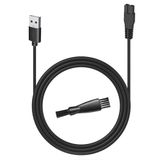 uijino USB Şarj Kablosu Yedek oneisall Şarj Cihazı oneisall Köpek Kesme Makineleri Şarj Cihazı, 5V Şarj Cihazı oneisall 1/2/3 Hız Evcil Hayvan Bakım Kiti Köpek Pençesi Düzeltici, 3.3ft Güç Kablosu ile