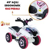 UJ Toys Kumandalı Akülü Araba 6 Volt 2-4 Yaş - Pembe