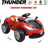 UJ Toys Thunder 12 V Kırmızı Siyah Akülü Araba