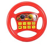 UJ Toys Türkçe Müzikli Direksiyon Eğlenceli Kırmızı Oyun Aracı 2 - 4 Yaş Erkek Çocuklar İçin