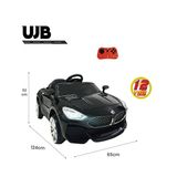 UJ Toys UJB Uzaktan Kumandalı Siyah BMV Akülü Araba