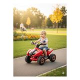 ujtoys Led Işıklı Müzikli Akülü Araba atv Akülü Motor 2-4 yaş