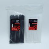 UK 2.5x200 mm 100 Adet Beyaz Plastik Kablo Bağı Kelepçe Cırt Klips