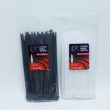 Uk Plastik Kablo Bağı Plastik Kelepçe Cırt Klips 4.8X200 Mm 100 Adet - Beyaz