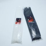 Uk Plastik Kablo Bağı Plastik Kelepçe Cırt Klips 4.8X400 Mm 100 Adet - Siyah