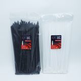Uk Plastik Kablo Bağı Plastik Kelepçe Cırt Klips 7.6X300 Mm 100 Adet - Beyaz