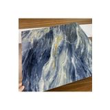 UKAB 6047 Kendinden Yapışkanlı Esnek Köpük Mavi Pvc Mermer Panel 60x30 cm Banyo WC Mutfak