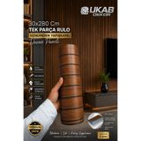 UKAB DEKOR 30x280 cm 3d Ahşap Dokulu Kendinden Yapışkanlı Duvar Kaplama Paneli