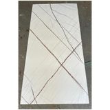 UKAB DEKOR 30x60 Cm Beyaz Kendinden Kauçuk Yapışkanlı Pvc Duvar Paneli Zemin, Duvar, Mutfak (1 ADET 0,18 M²) Beyaz 60 x 30