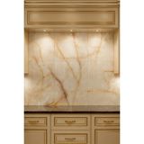 Ukab Dekor 60X120 cm Kendinden Yapışkanlı Bej Mermer Görünümlü Dekoratif Pvc Duvar Paneli Banyo, Wc, Mutfak - 60 x 120