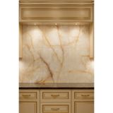 UKAB DEKOR 60x120 cm Kendinden Yapışkanlı Bej Mermer Görünümlü Dekoratif Pvc Duvar Paneli Banyo, Wc, Mutfak