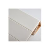 UKAB DEKOR 70x35 cm Kendinden Yapışkanlı Beyaz Lambri Esnek Köpük Dekoratif Duvar Paneli (1 Adet 0,245m²)