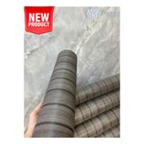 UKAB DEKOR Kendinden Yapışkanlı 60x280 cm Ahşap Görünümlü Akustik Duvar Paneli - Antrasit Kahverengi 60 x 280
