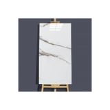 UKAB DEKOR Kendinden Yapışkanlı Mermer Seramik Desenli Köpük PVC Duvar Paneli (30x60 cm 0,18 m²) Banyo Mutfak Turuncu 30 x 61