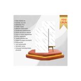 UKAB DEKOR Kendinden Yapışkanlı Siyah Şeritli Beyaz Mermer Görünümlü Dekoratif Pvc Panel 30x60 cm (0,18 m²) Beyaz 30 x 61