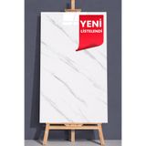 UKAB Kendinden Yapışkanlı Esnek Köpük Beyaz Pvc Mermer Panel 60x30 Cm Banyo Wc Mutfak