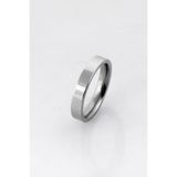 UKHWD SUPPLY 316L Çelik Düz İnce Flat Silver Erkek Yüzük KA1360GM