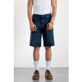 UKHWD SUPPLY Açık Lacivert Baggy Jean Erkek Şort Jorts