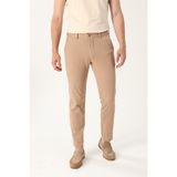 Uki Camel Slim Fit Chino Pantolon - 52