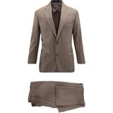 Uki Koyu Bej Comfort Fit 6 Drop Takım Elbise - 58