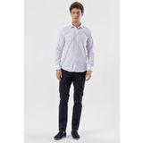 Uki Lila Slim Fit Uzun Kol Gömlek