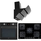 Ukınox diamond serisi Siyah Ankastre Set (NOVA/ARES70/VEGA60)