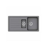 Ukinox Evye Modelleri Valente D-150l Croma Granit Eviye Gri
